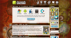 Desktop Screenshot of clockworkpixels.com